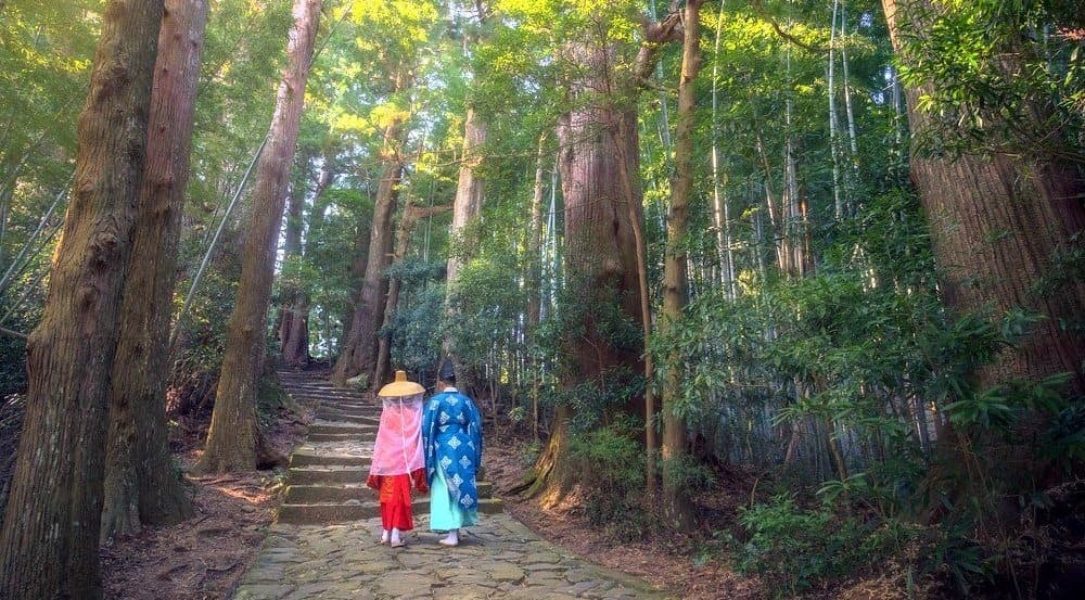 Viaje por carretera en el corazón espiritual del Japon