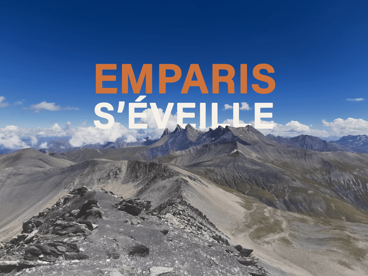 Trek bivouac en el Plateau d'Emparis