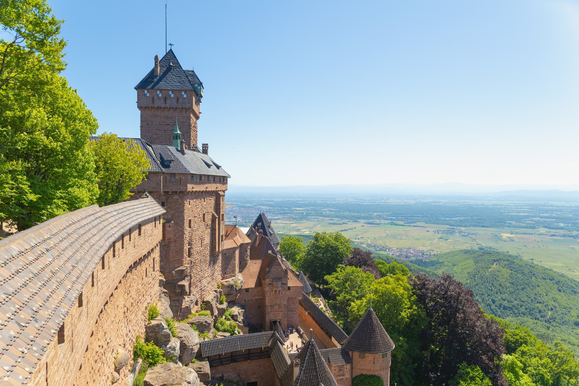 Monasterio y castillos de Ribeauvillé