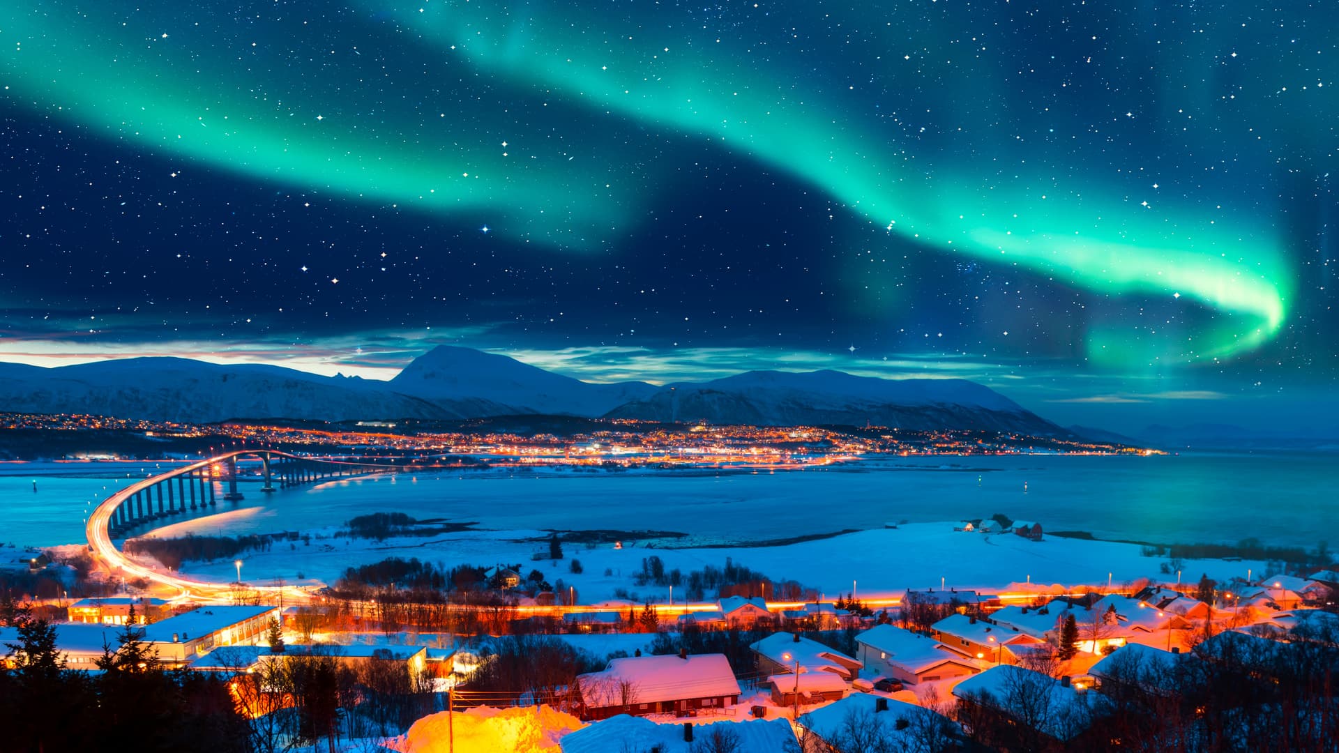 La magia del invierno ártico en Tromsø