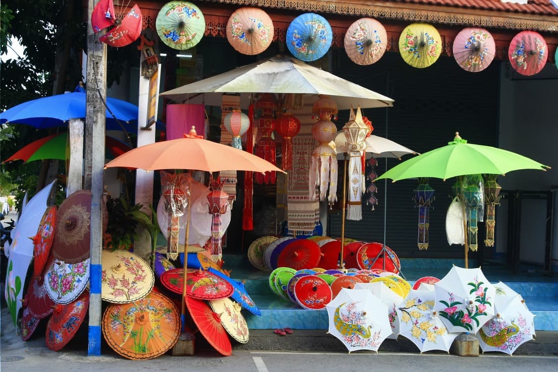¿Dónde ir de compras en Chiang Mai?