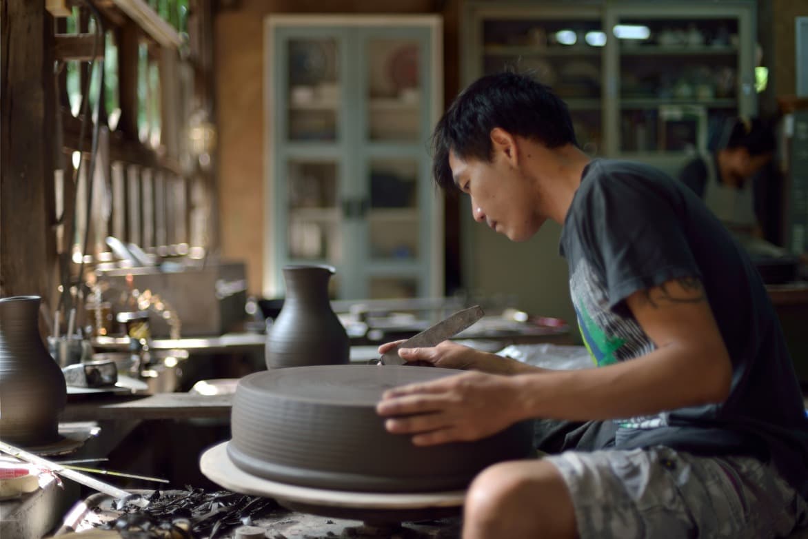 create pottery doi din dang pottery