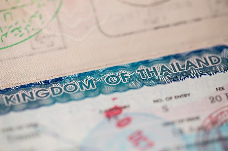 visa thailande