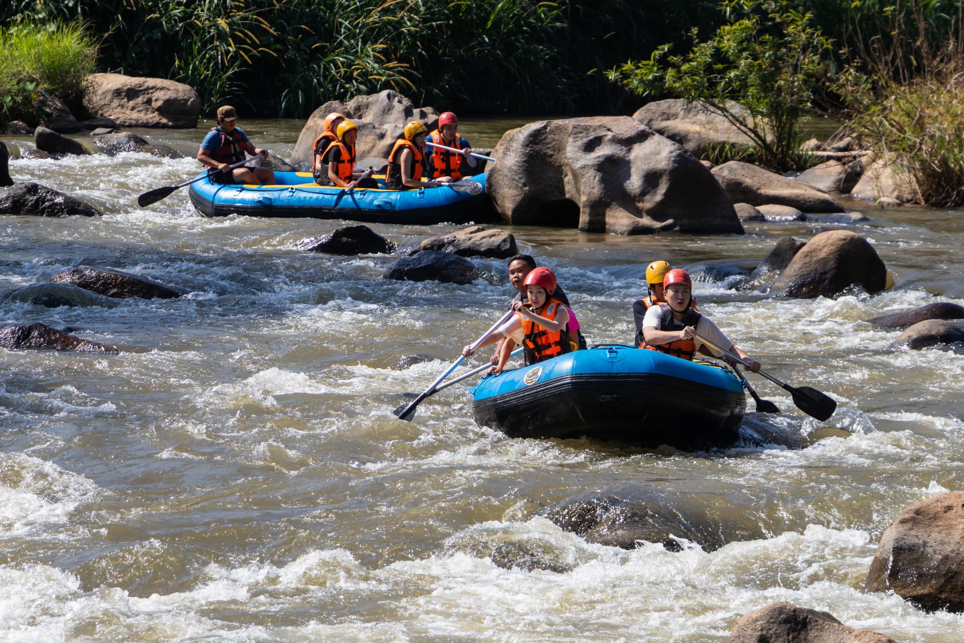 rafting riviere mae taeng chiang mai