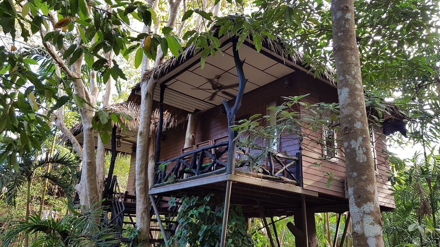 khao sok paradise resort three house