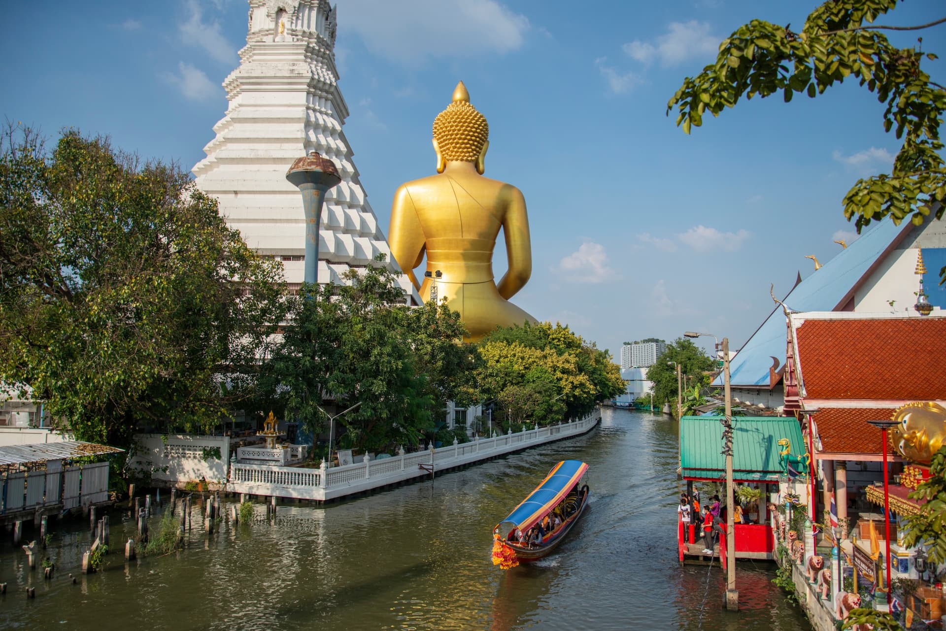 Itinerario a pie junto a los Klongs de Bangkok