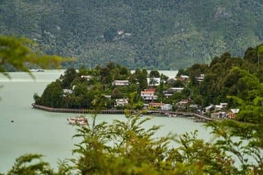 El pueblo de Caleta Tortel
