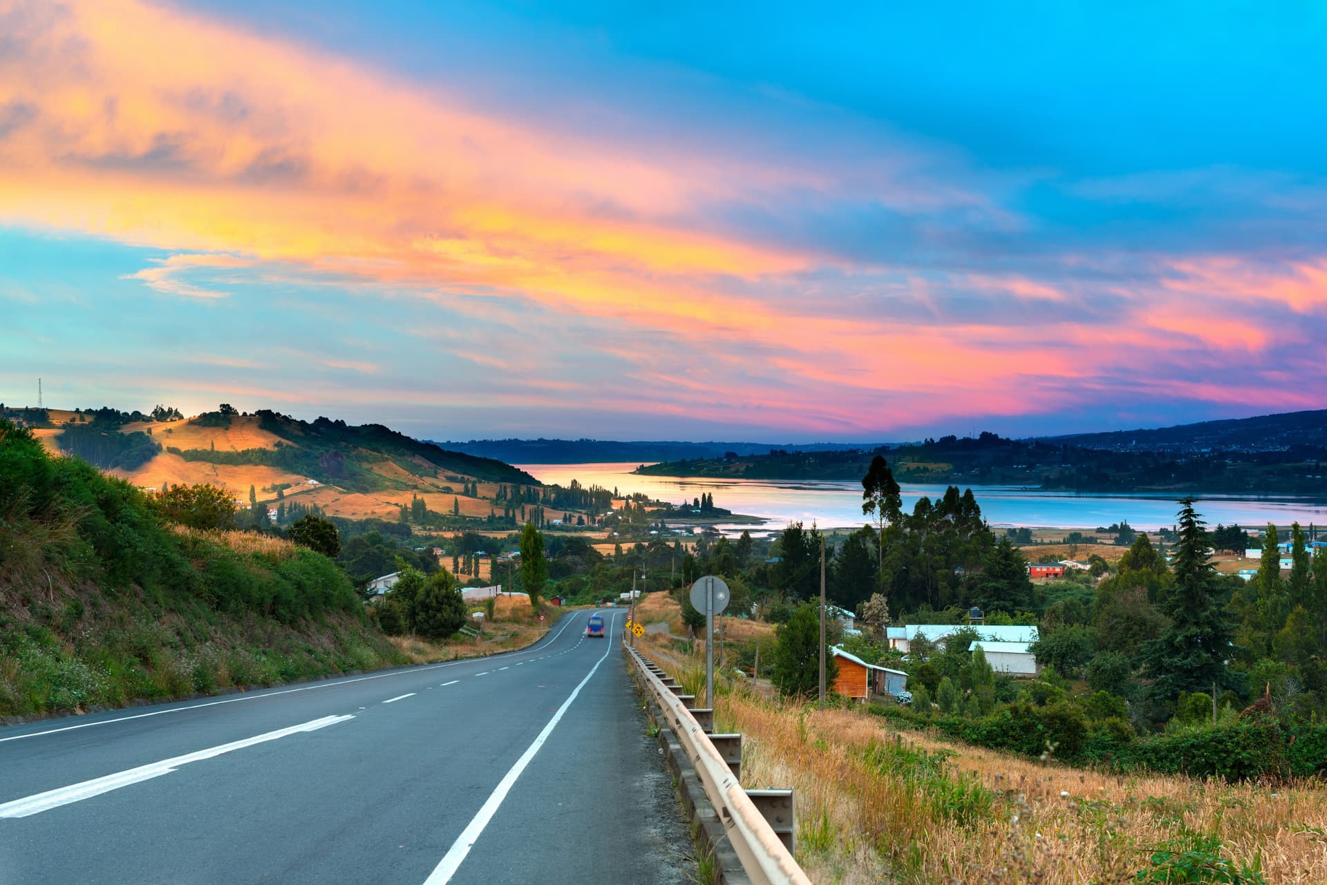 Dalcahue en la isla de Chiloé