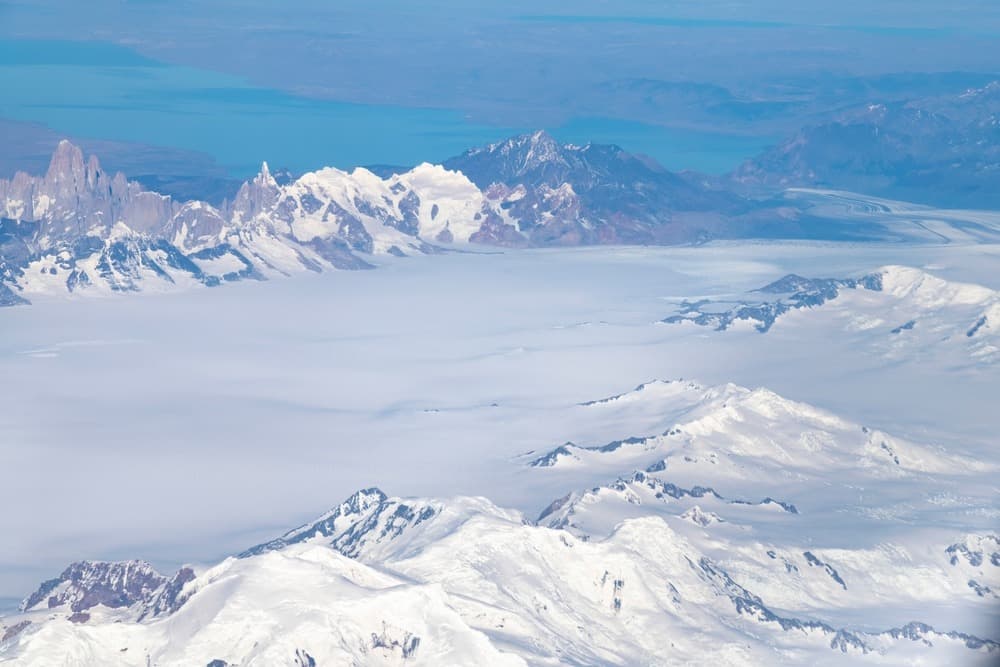 El Campo de Hielo Sur de Patagonia