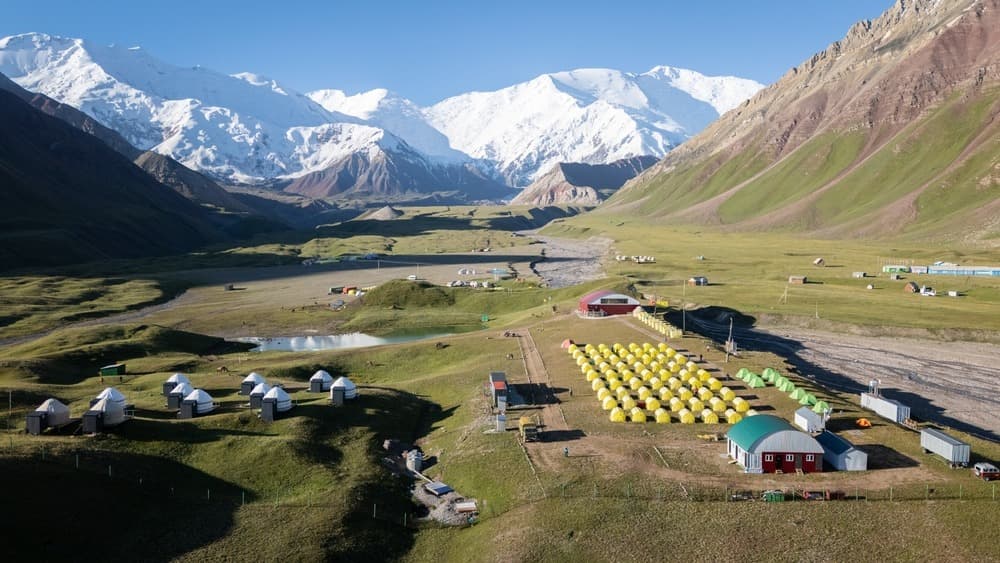 Achik-Tash Base Camp