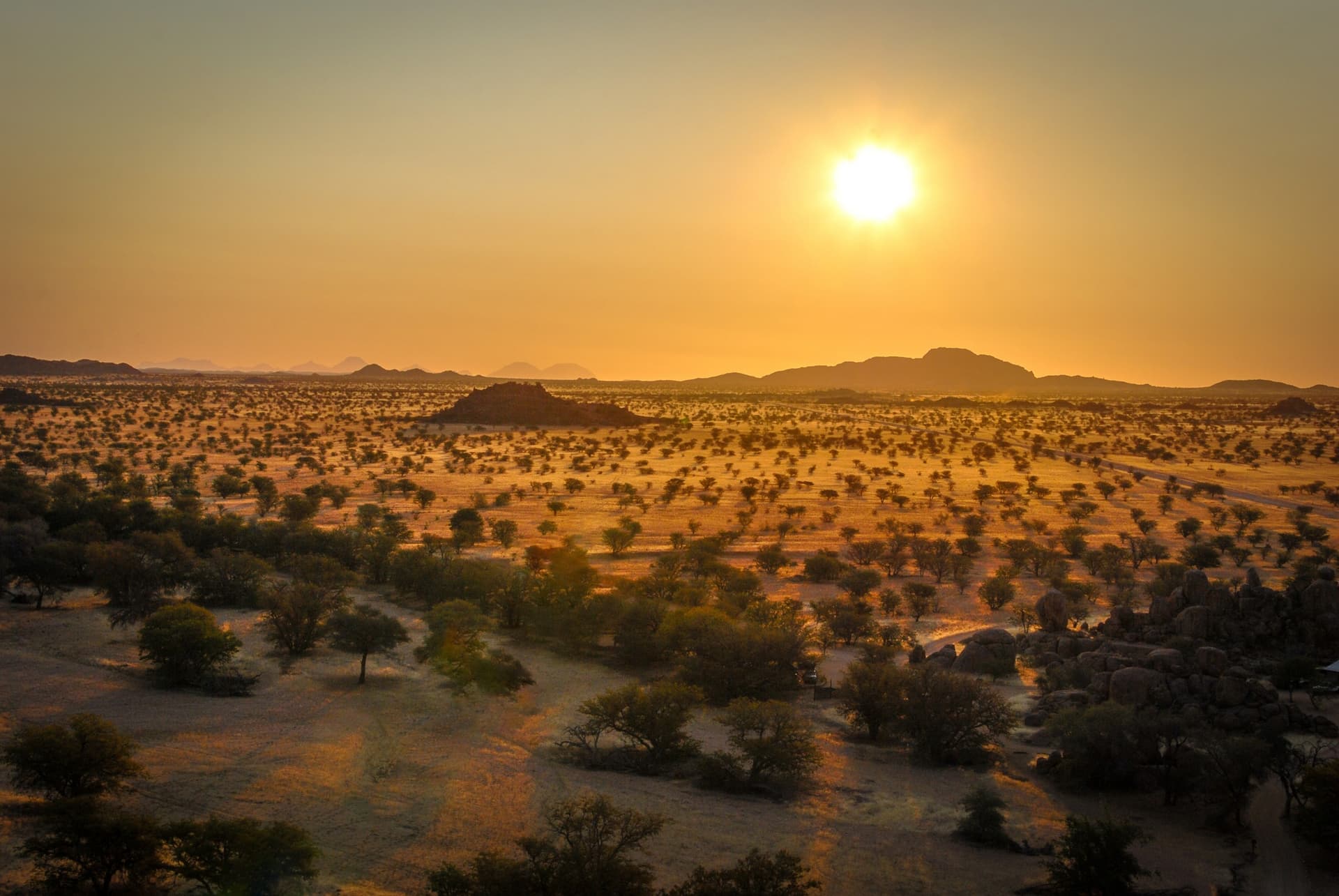 Ruta hacia Twyfelfontein