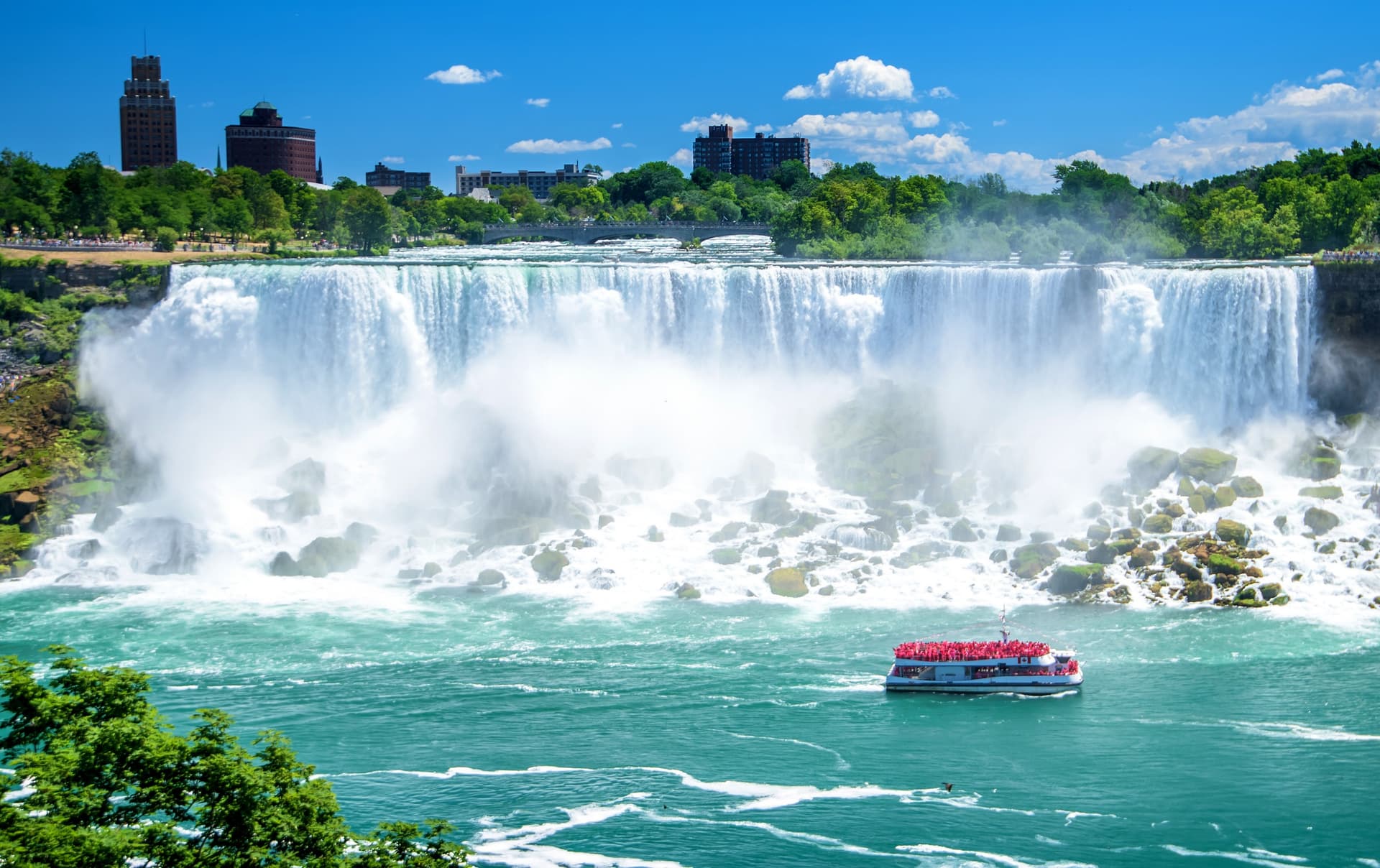 New York et les chutes du Niagara