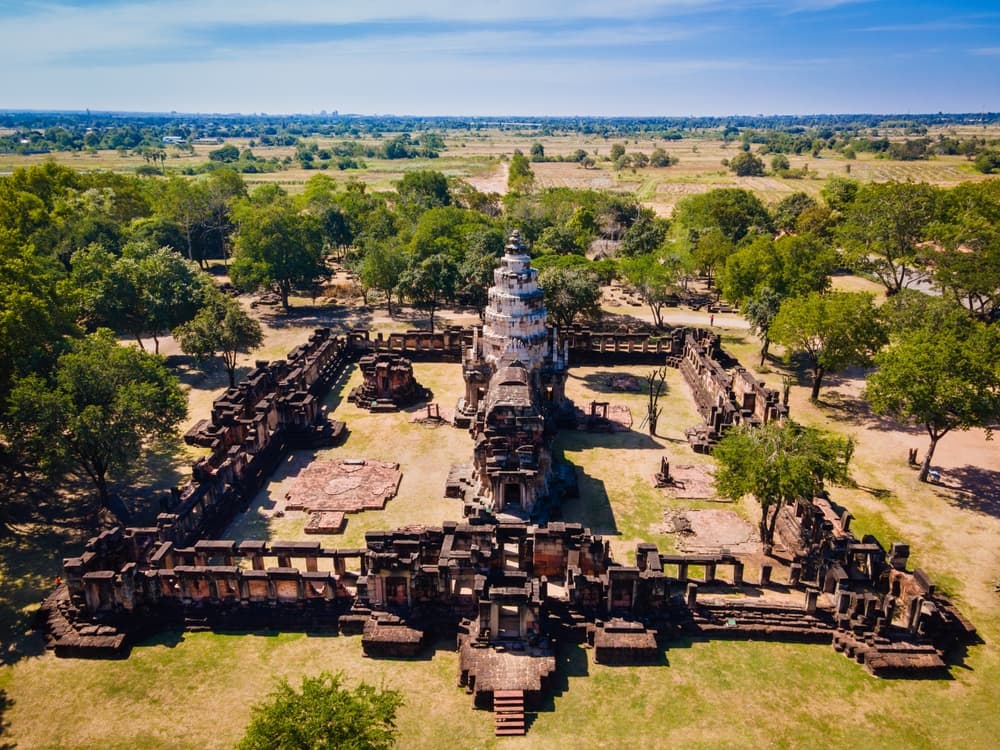 La colina de Wat Phnom