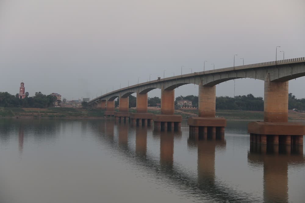 El puente Kizuna de Kampong Cham
