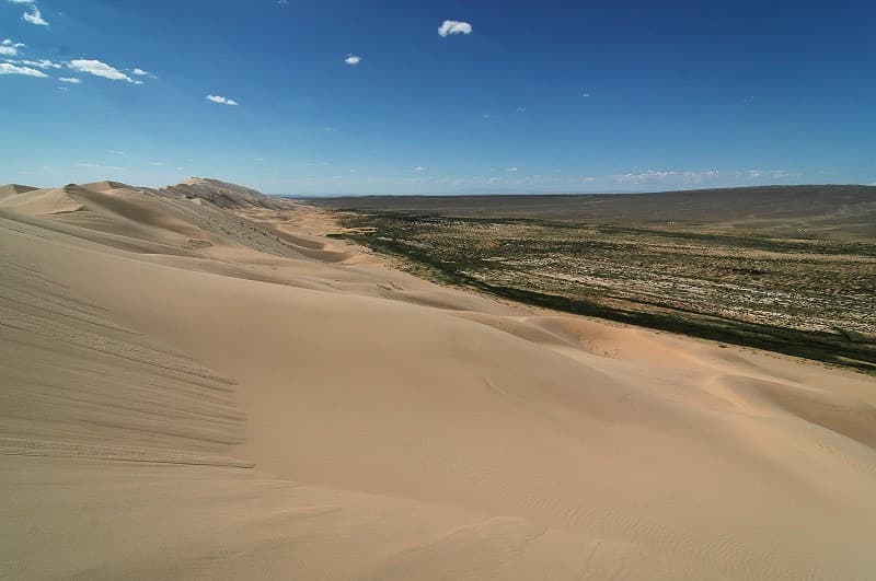 Entre steppe et désert