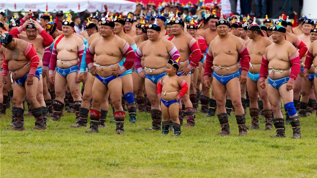 Grand Naadam d'Oulan Bator