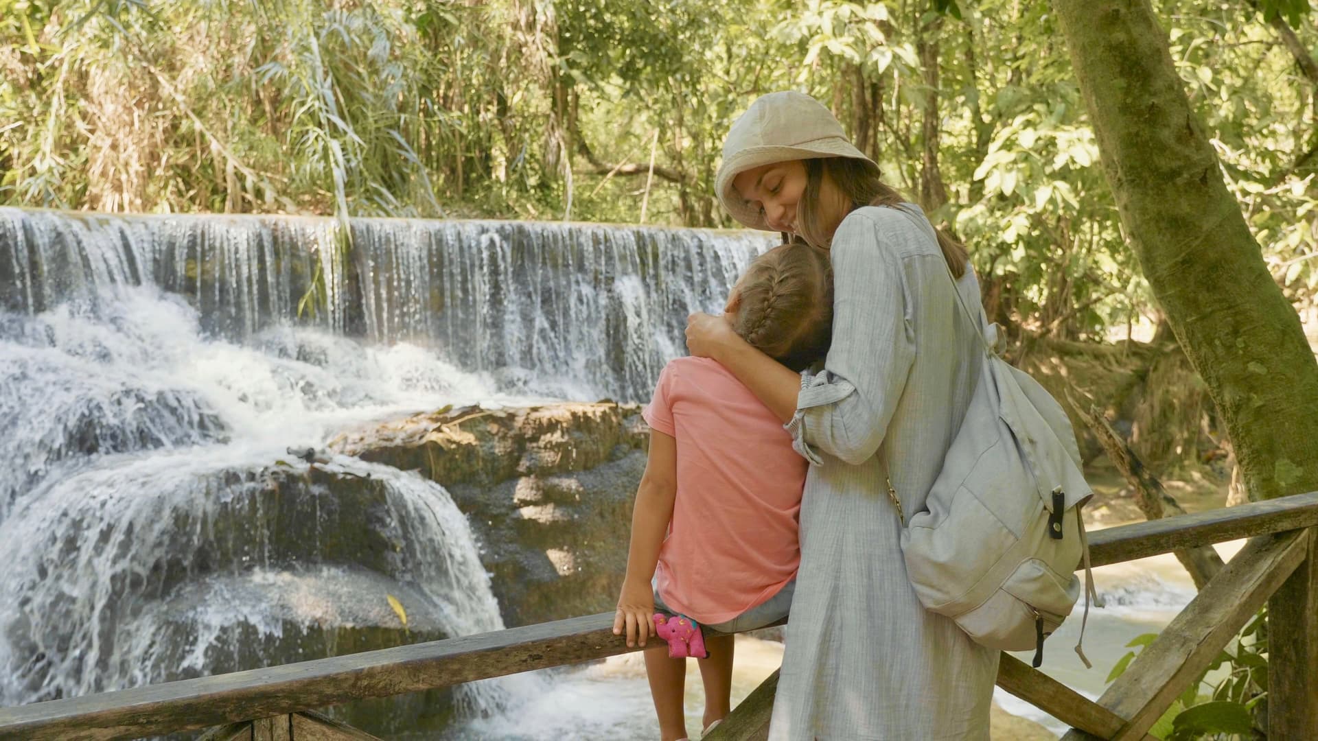 Respira aire fresco en familia en Laos